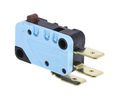 Button Micro Switch, Tab Terminal, 16 A @ 250 V ac, SPDT, IP40